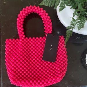 Fabulous Beaded top handled bag